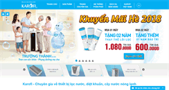 Desktop Screenshot of karofi.com